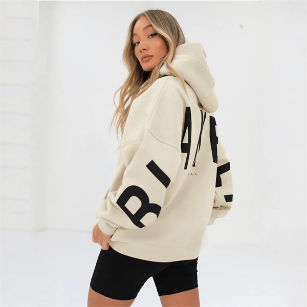 Luźna Bluza z Kapturem Damska | Oversize Casual Hoodie