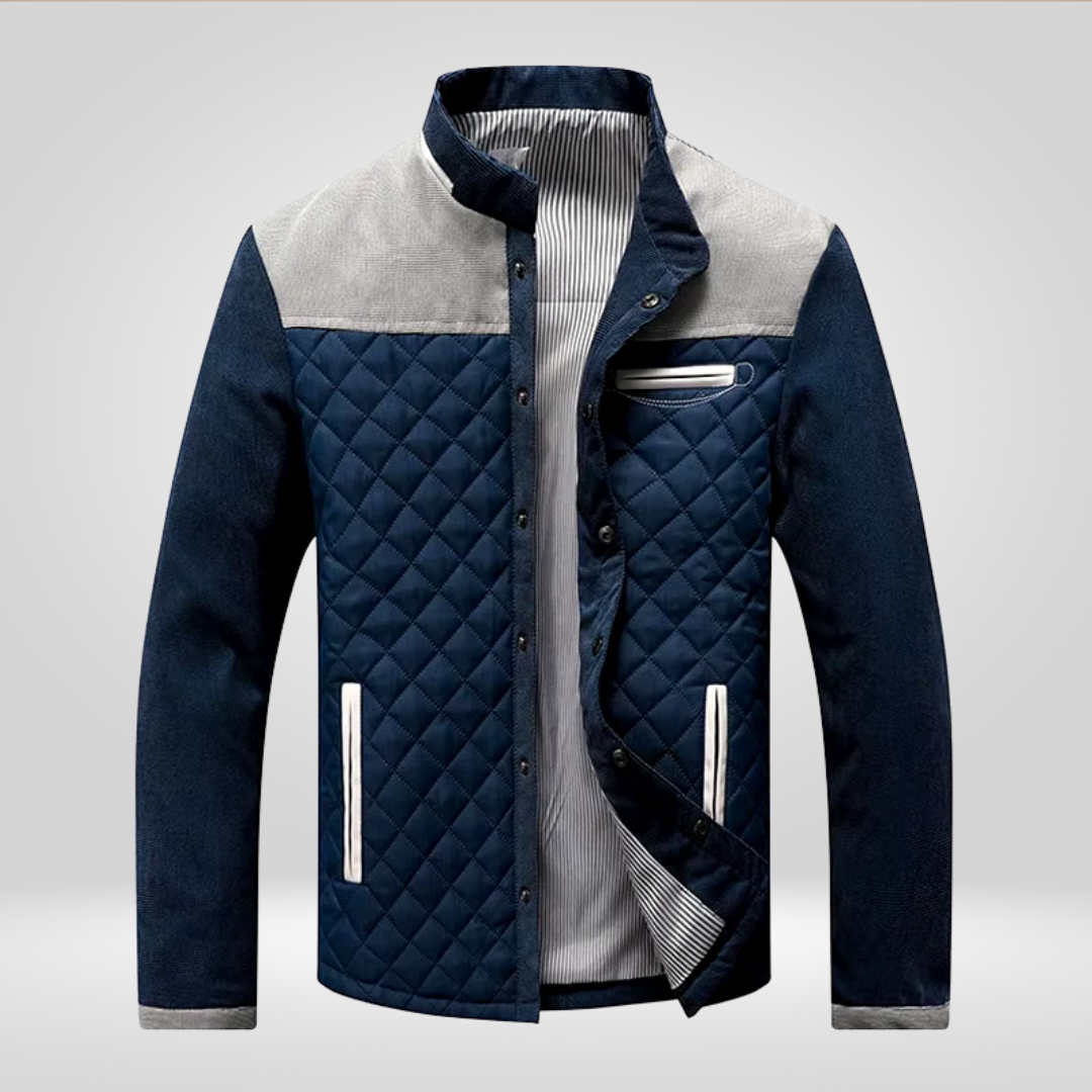 Męski płaszcz | Komfortowy krój do noszenia jesienią i wiosną odzieży