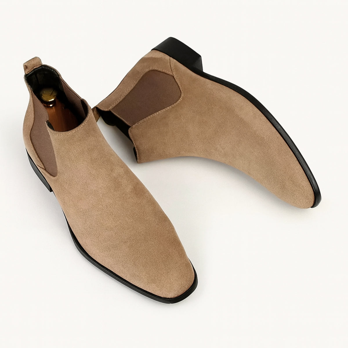 Men’s Suede Chelsea Boots Vienna | Slip-On Elegant Ankle Boots
