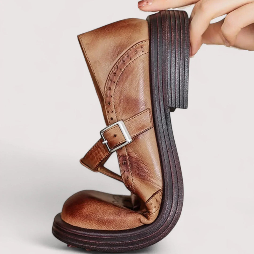Ruby | Damskie Buty Mary Jane Ortopedyczne Casual