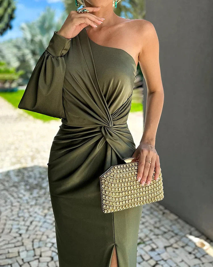 Kobiety Sukienka maxi | Rozcięcie boczne