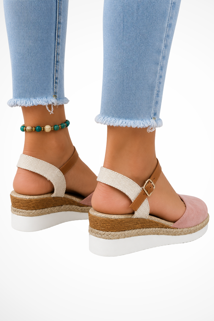 Damskie Buty Ortopedyczne Espadryle Na Koturnie