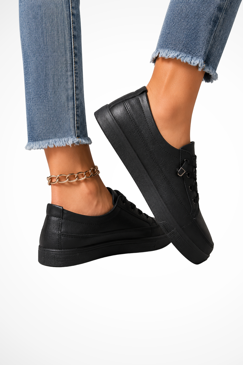 Damskie Sneakersy Ortopedyczne Wsuwane