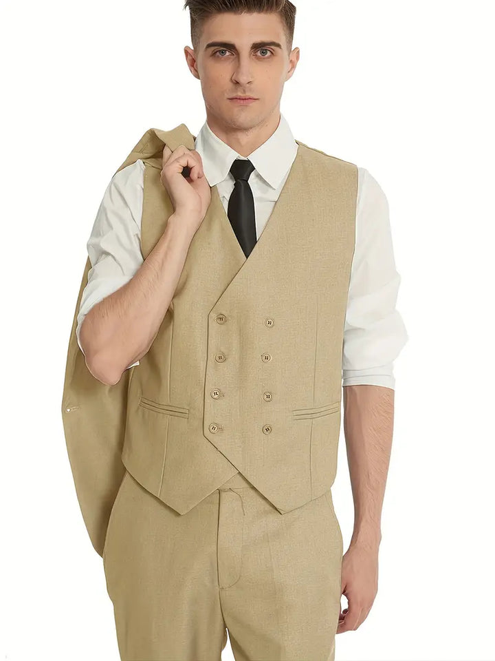 Męski Garnitur | Zestaw Slim Fit z Marynarką Spodni