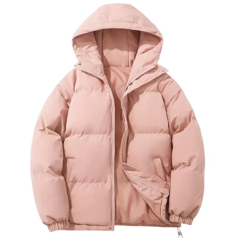 Anna – Zimowy płaszcz z podszewką i kapturem | Ciepły i praktyczny