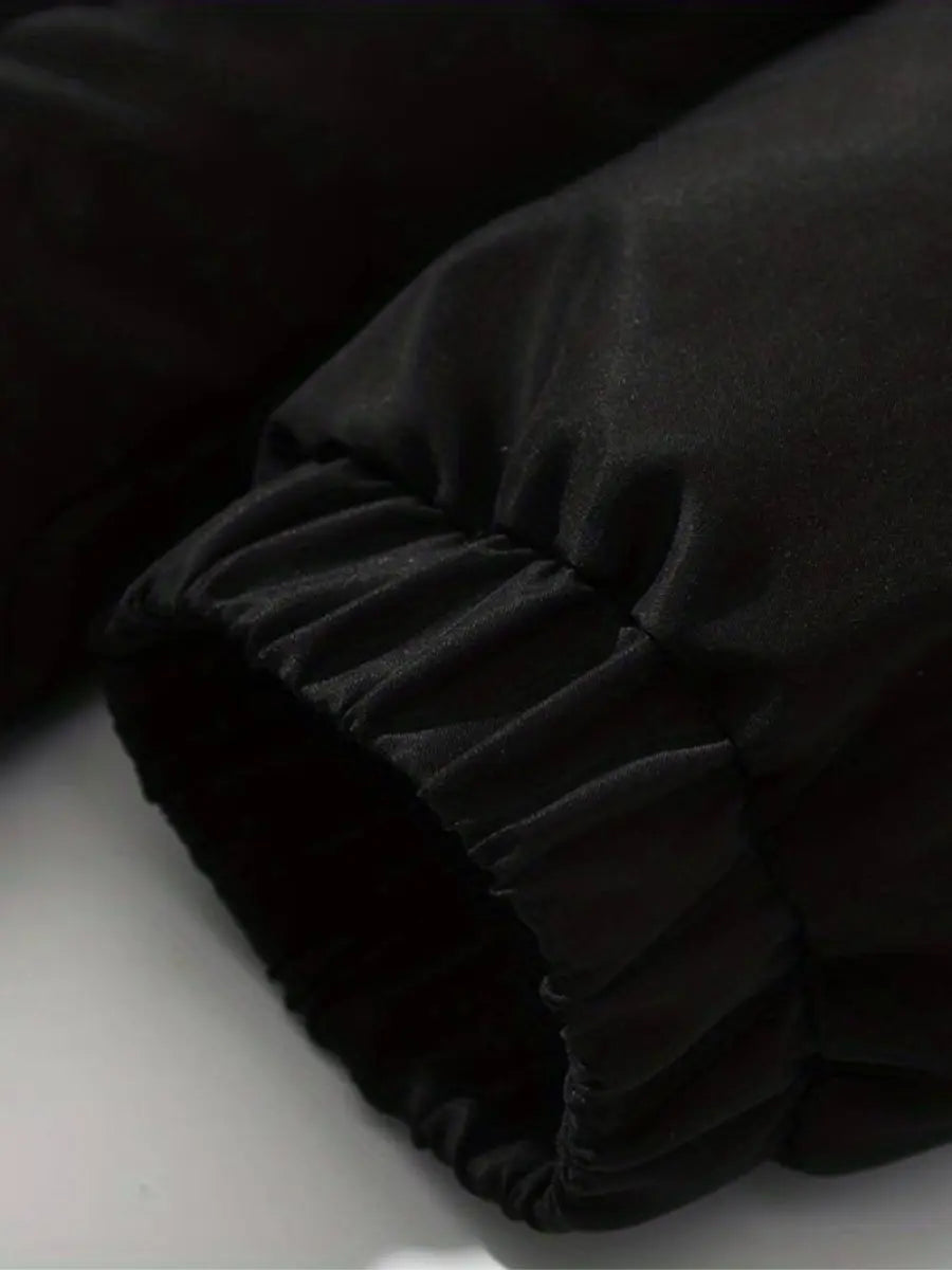 Damska Kurtka Zimowa | Pikowany Model z Kapturem na Chłodne Dni