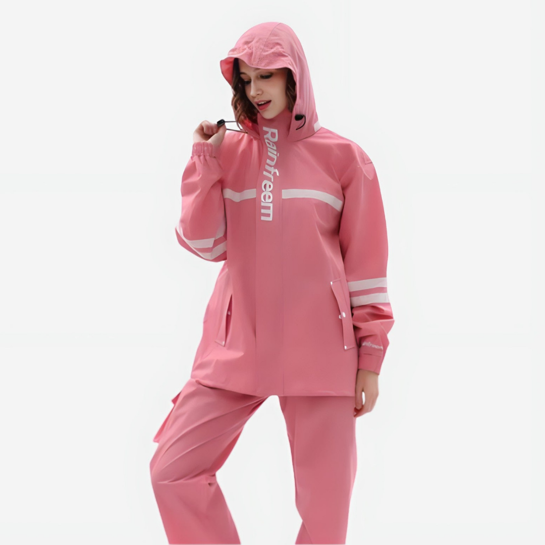 Damski Kombinezon Przeciwdeszczowy | Wodoodporny i Oddychający