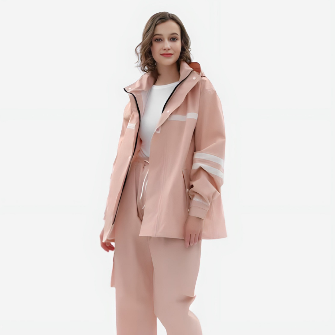 Damski Kombinezon Przeciwdeszczowy | Wodoodporny i Oddychający