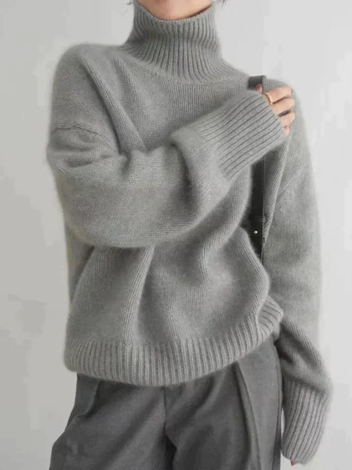 Damski Sweter z Golfem | Regularny Krój do Codziennych Stylizacji