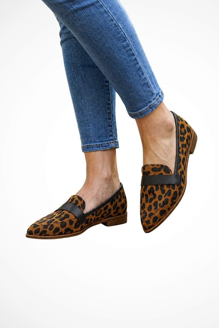 Damskie Buty Ortopedyczne Loafersy Z Spiczastym Noskiem