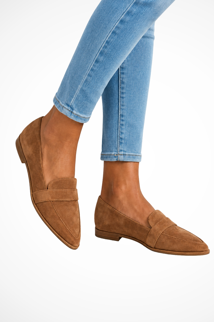 Damskie Buty Ortopedyczne Loafersy Z Spiczastym Noskiem
