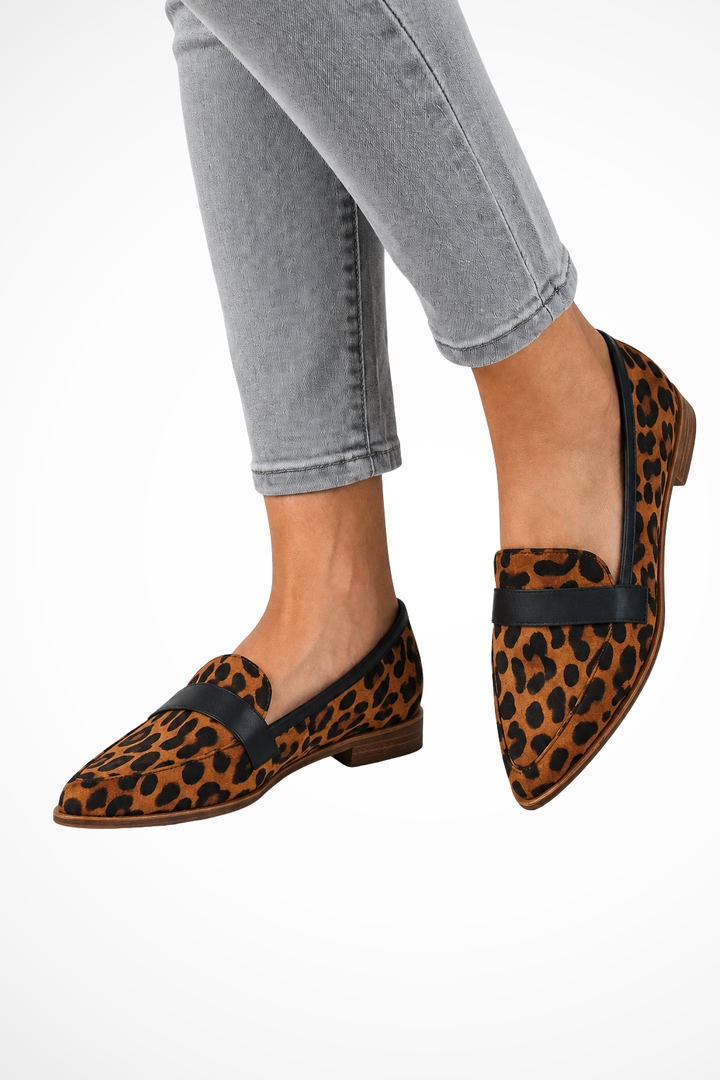 Damskie Buty Ortopedyczne Loafersy Z Spiczastym Noskiem
