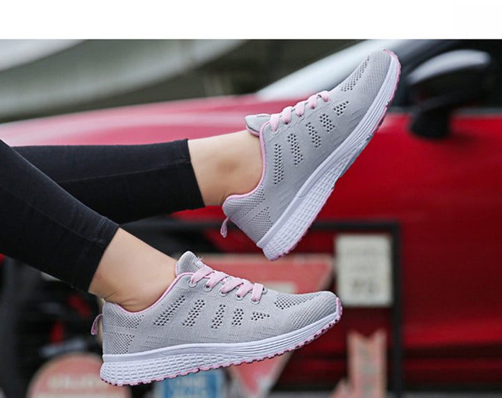 Damskie ortopedyczne buty sportowe – lekkie sneakersy z oddychającą siateczką