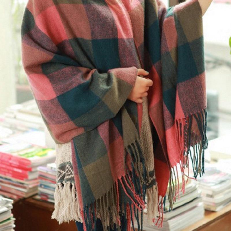 Kobiety Szalik | Dzianinowy krój oversize