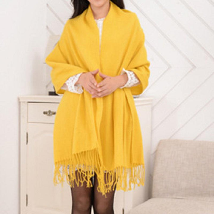 Kobiety Szalik | Dzianinowy krój oversize