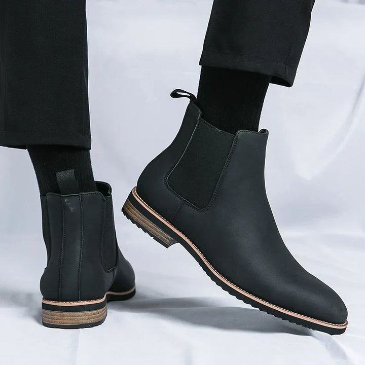 Męskie Buty Chelsea | Wsuwana Konstrukcja za Kostkę