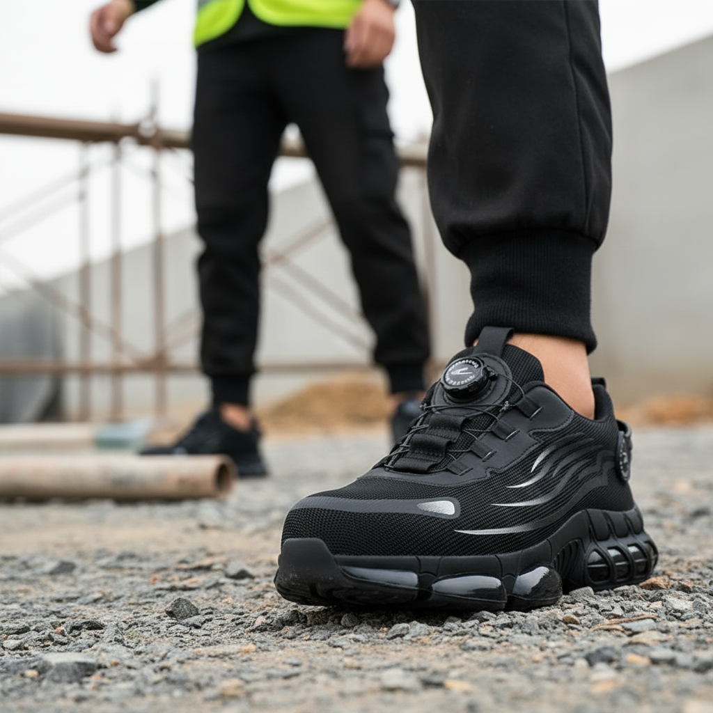 Męskie Buty Robocze Ochronne | Model do Codziennej Pracy