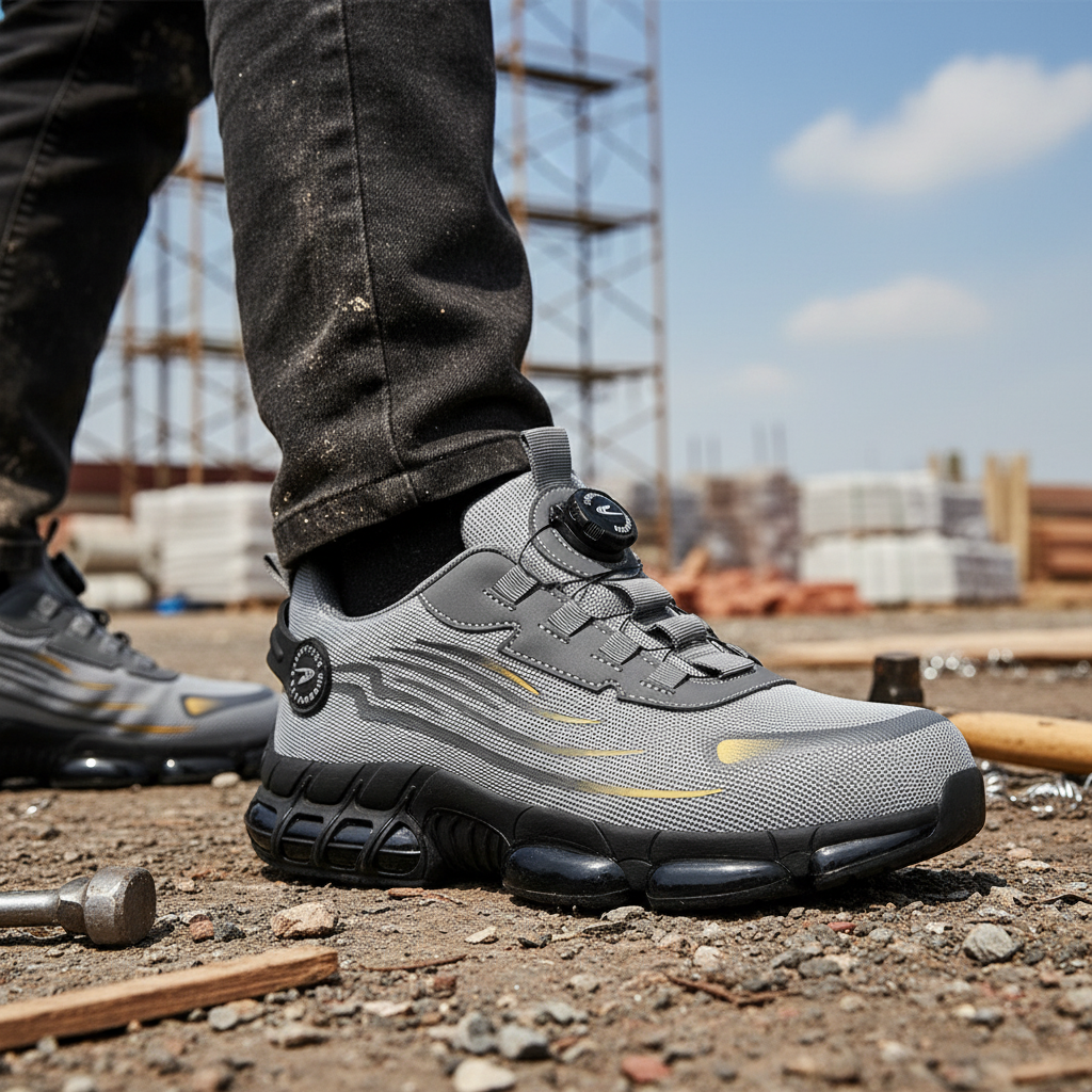 Męskie Buty Robocze Ochronne | Model do Codziennej Pracy