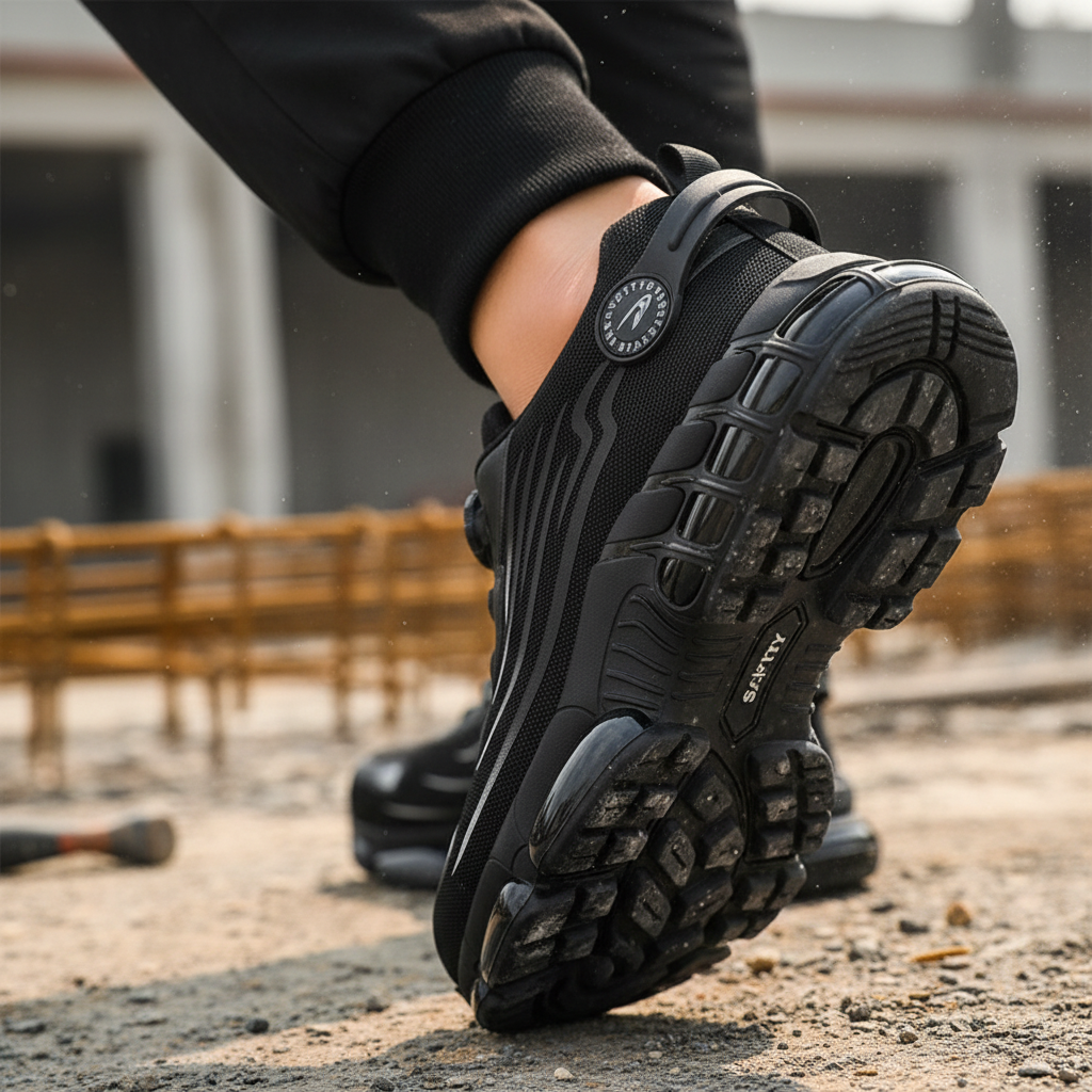 Męskie Buty Robocze Ochronne | Model do Codziennej Pracy