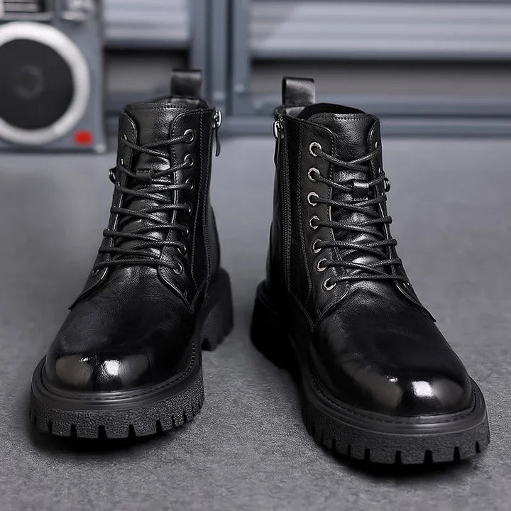 Męskie Buty | Sznurowana Konstrukcja Z Podeszwą Antypoślizgową Męską