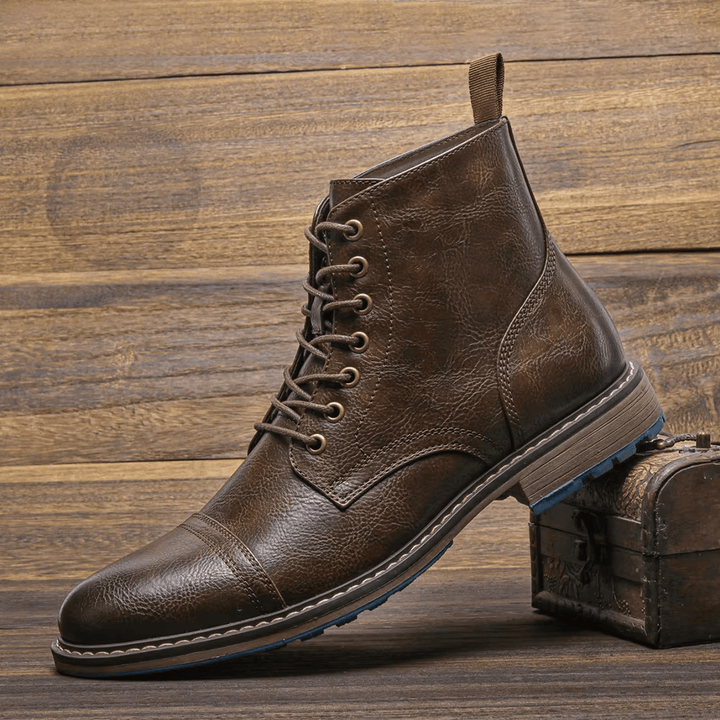 Męskie Buty | Sznurowane Do Kostki Zakryte Palce Codzienne Formalne Użytkowanie