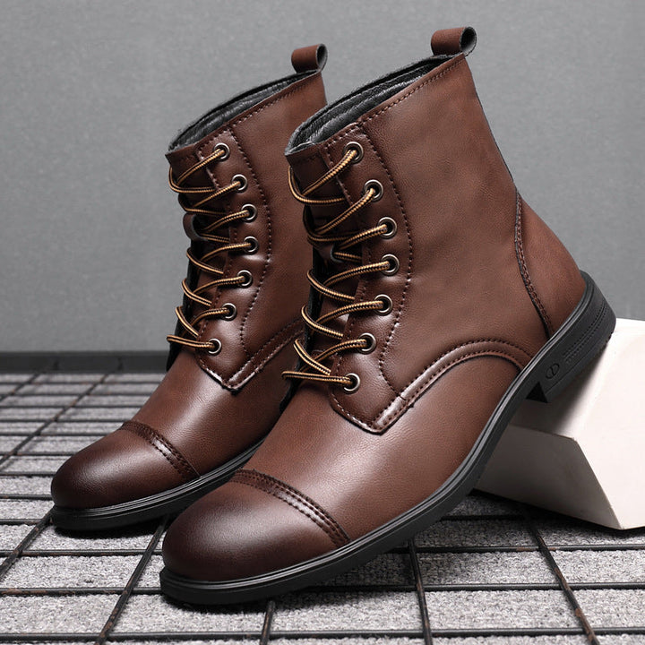 Męskie Buty | Sznurowane z Zamkniętym Noskiem do Użytku Codziennego