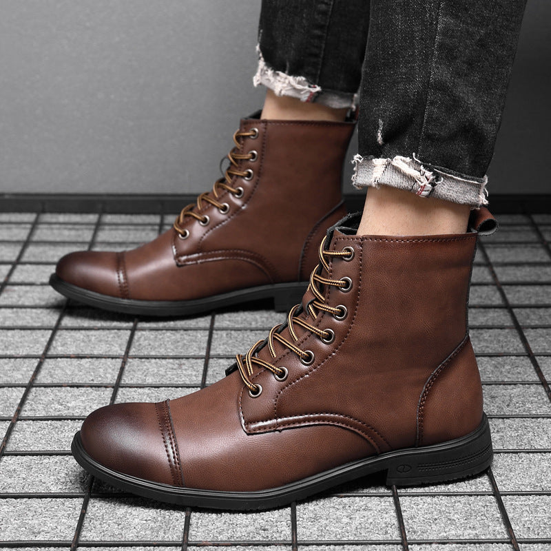 Męskie Buty | Sznurowane z Zamkniętym Noskiem do Użytku Codziennego