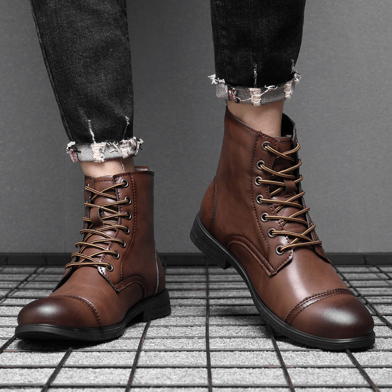 Męskie Buty | Sznurowane z Zamkniętym Noskiem do Użytku Codziennego