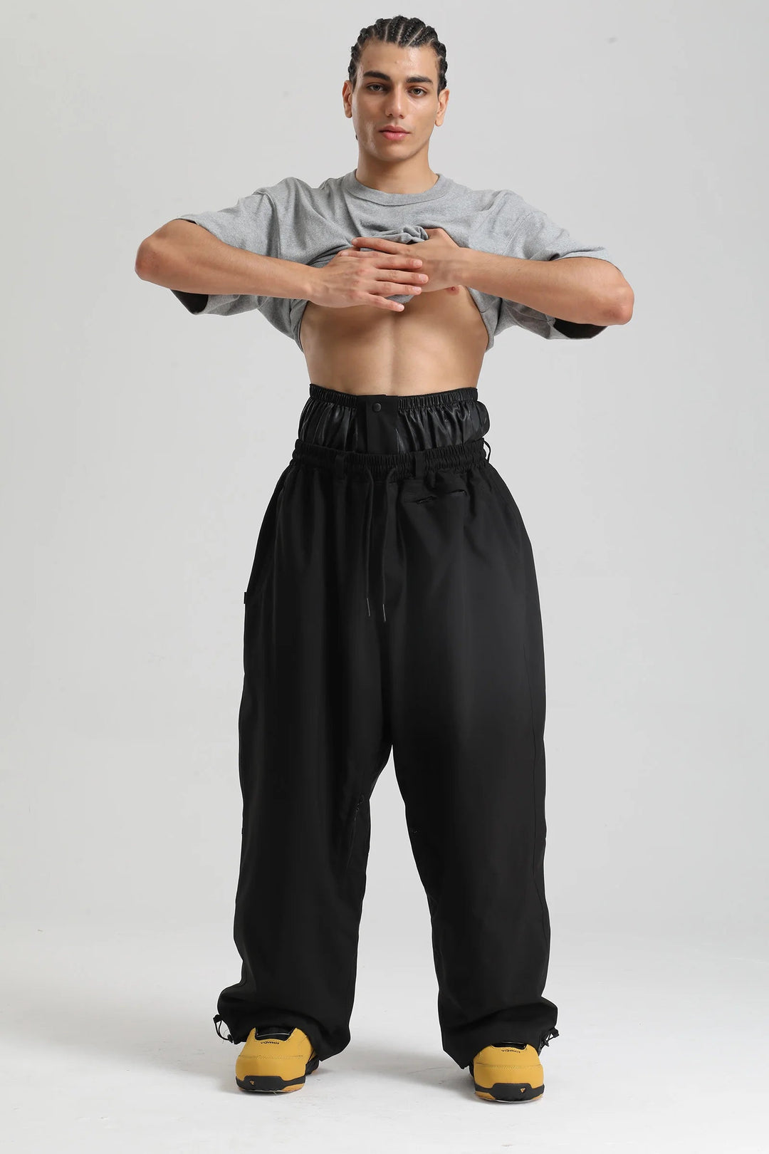 Unisex spodnie | Luźny krój z kieszeniami bocznymi