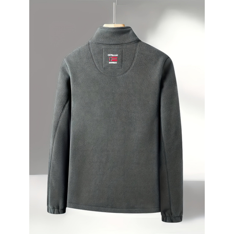 Lekka i miękka kurtka polarowa męska na zimę