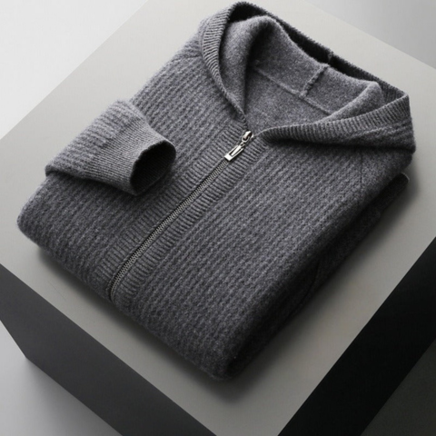 Męska bluza z kapturem premium casual
