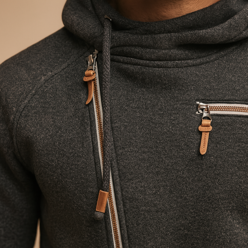 Męska Kamizelka z Kapturem | Ciepła Kamizelka Codzienna Dirk