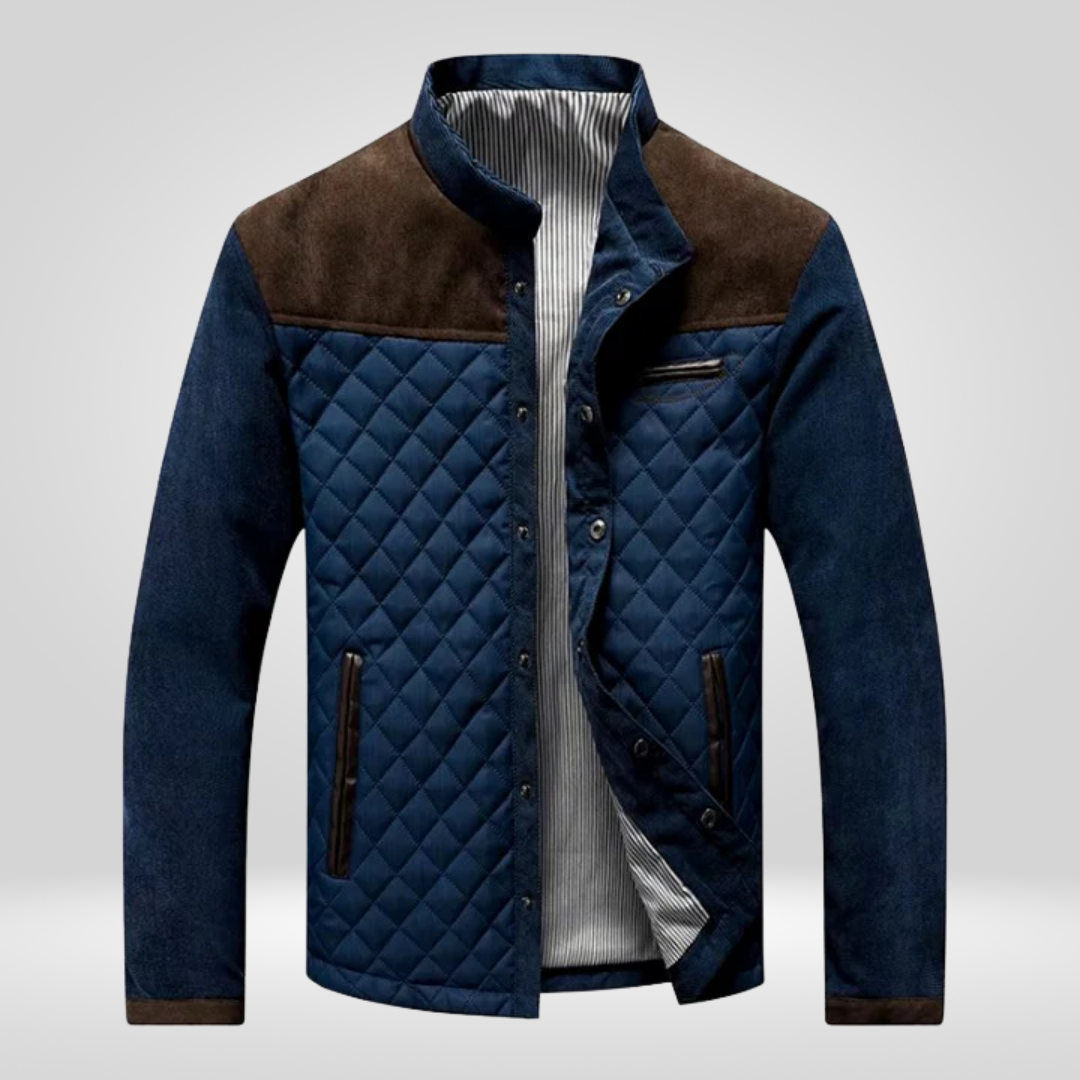 Męski płaszcz | Komfortowy krój do noszenia jesienią i wiosną odzieży