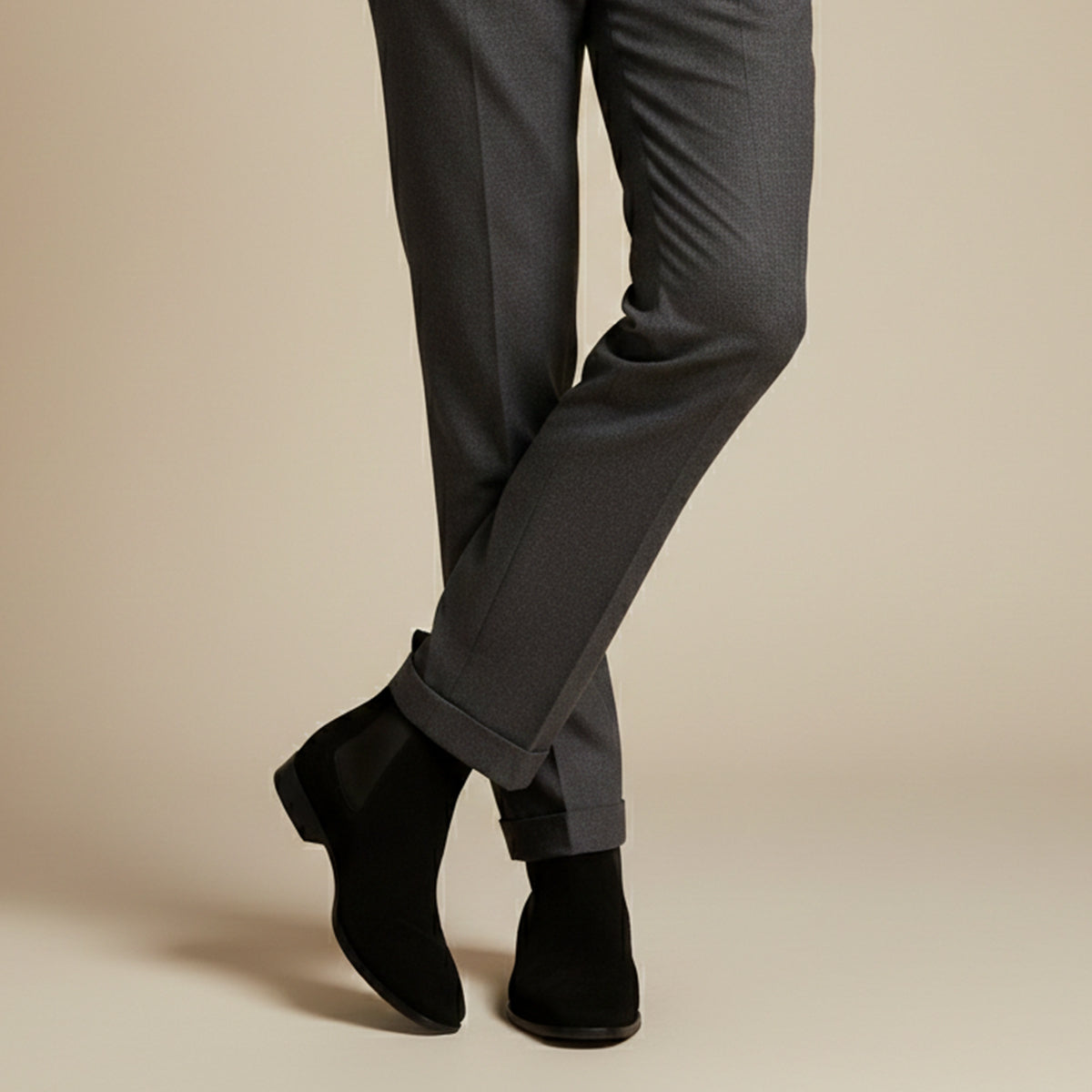 Men’s Suede Chelsea Boots Vienna | Slip-On Elegant Ankle Boots