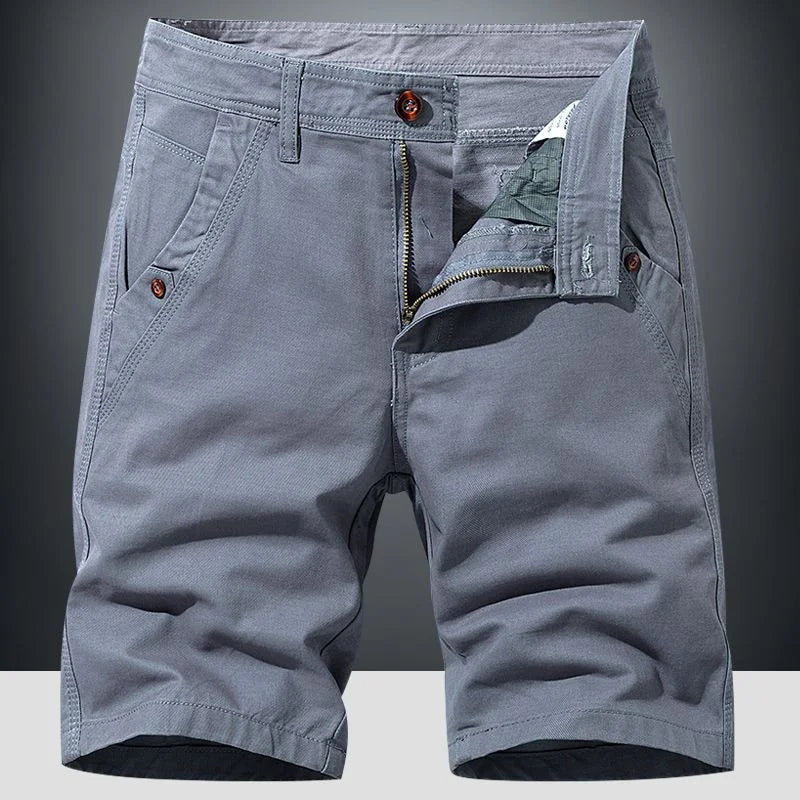 męskie spodenki chino w stylu roboczym | krótkie szorty na co dzień