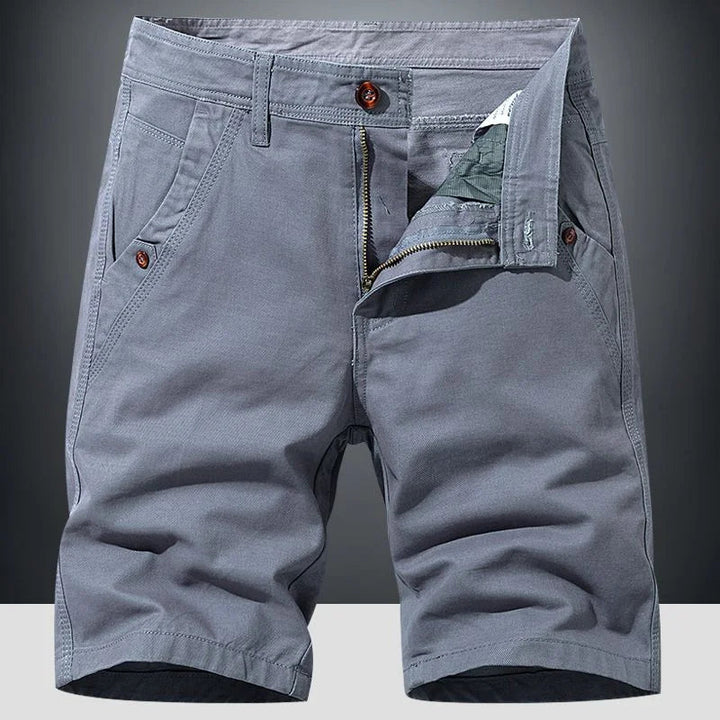 męskie spodenki chino w stylu roboczym | krótkie szorty na co dzień