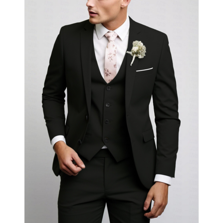 Men Three Piece Suit | Tailored Fit Formal Set
