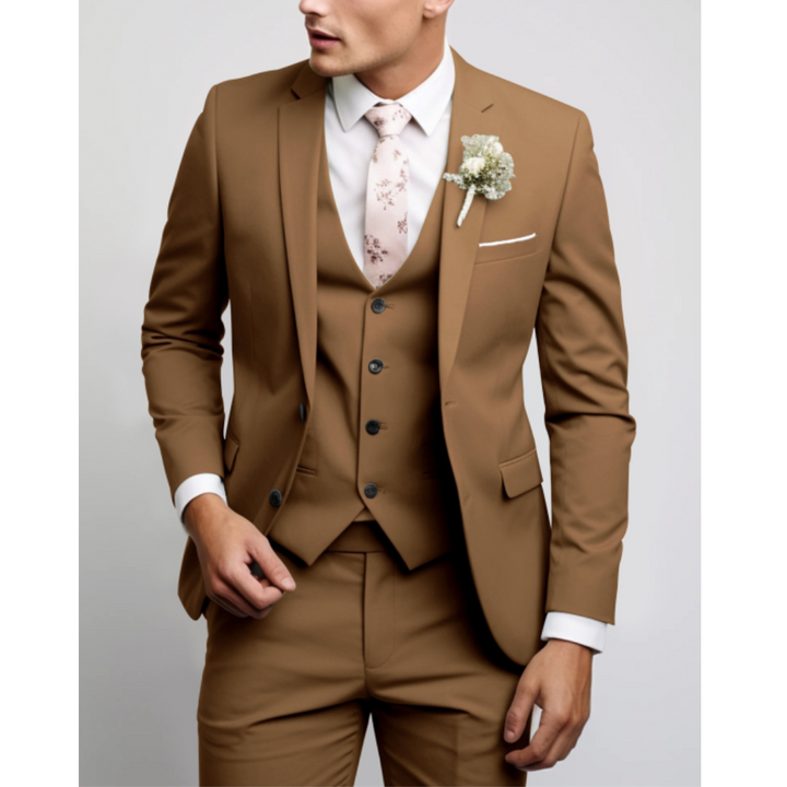 Men Three Piece Suit | Tailored Fit Formal Set