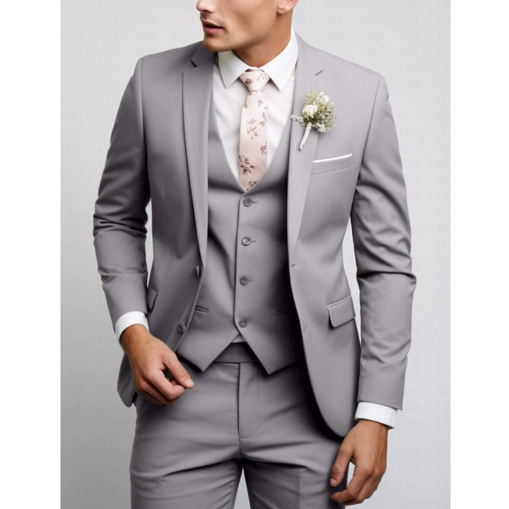 Men Three Piece Suit | Tailored Fit Formal Set