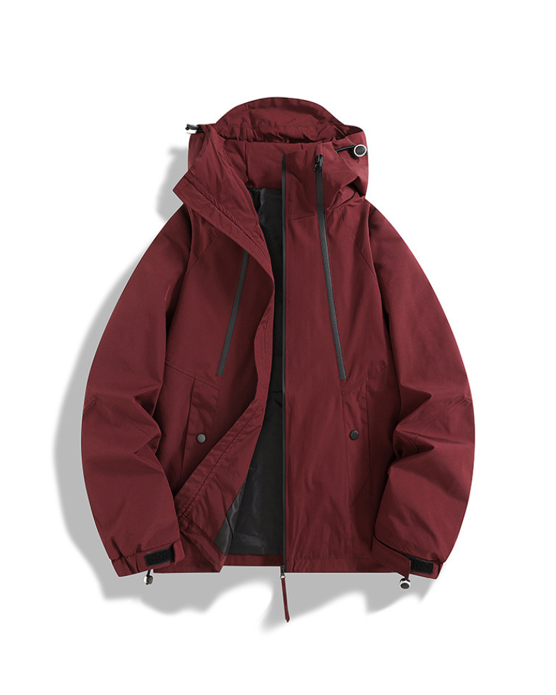 Unisex Kurtka | Wodoodporna Oddychająca Do Użytku Outdoorowego Krój