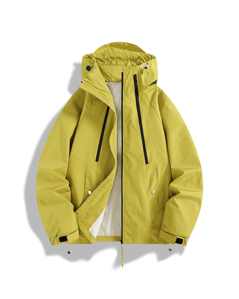 Unisex Kurtka | Wodoodporna Oddychająca Do Użytku Outdoorowego Krój