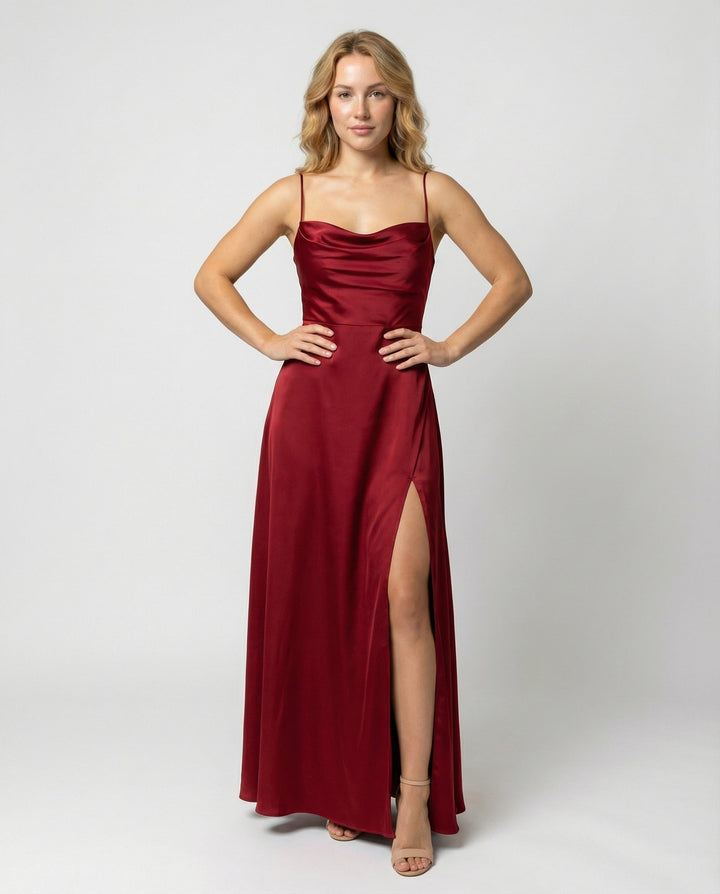 Sukienka Damska Maxi Elegancka Bez Rękawów