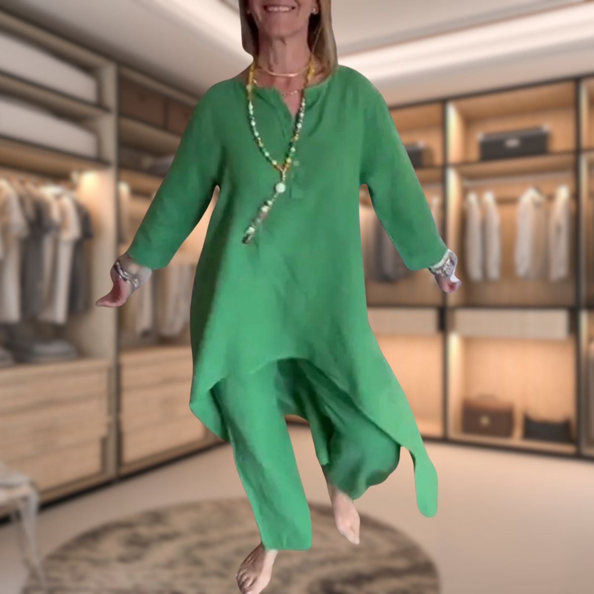 Damski Zestaw Dwuczęściowy | Wygodny Komplet do Codziennych Stylizacji