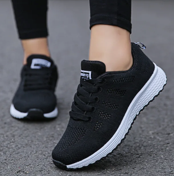Damskie ortopedyczne buty sportowe – lekkie sneakersy z oddychającą siateczką